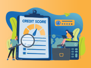 A person calculating the credit consequences of auto refinance
